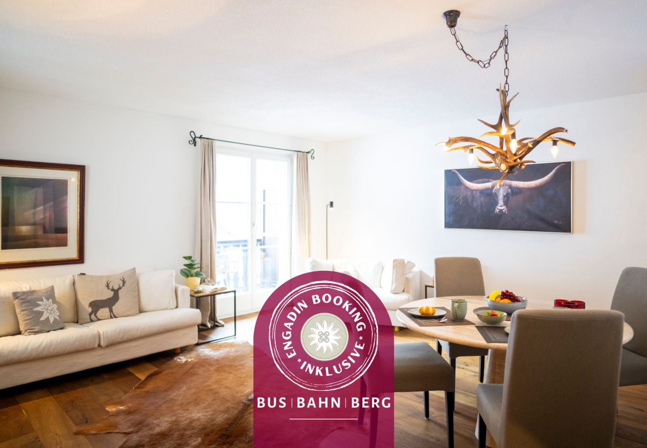 Ferienwohnung in Vulpera - Chasa Vulperola 3402 – Grosszügige 3.5-Zimmerwohnung in Vulpera