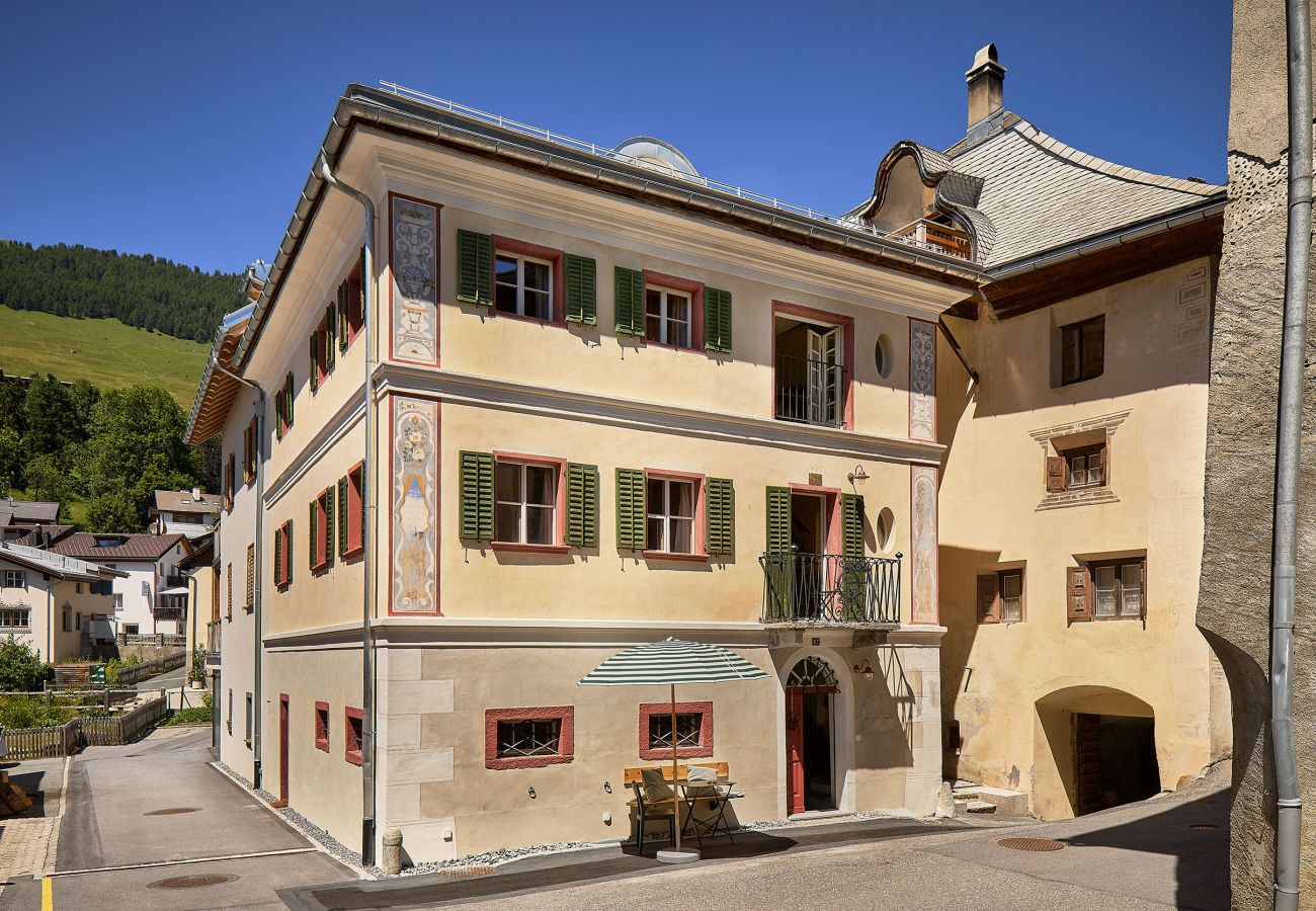 Ferienhaus in Sent - Casa Defilla - Exklusives Ferienhaus mit historischem Charme und hochwertiger Ausstattung