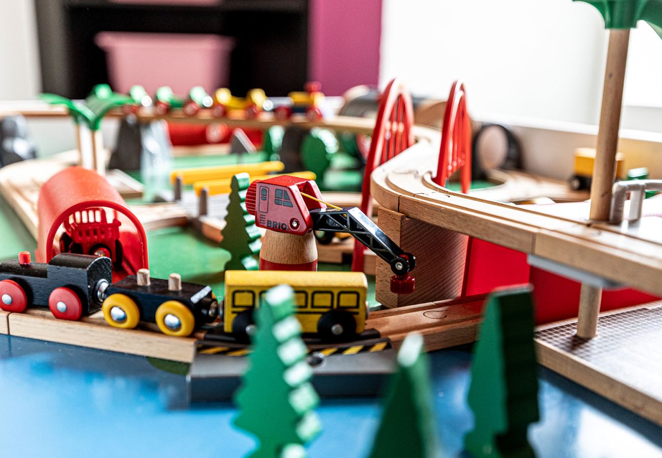 Ferienwohnung in Scuol - Plavna Apartment 2B: Moderne 2 ½-Zimmerwohunung zentral und mit Panoramablick