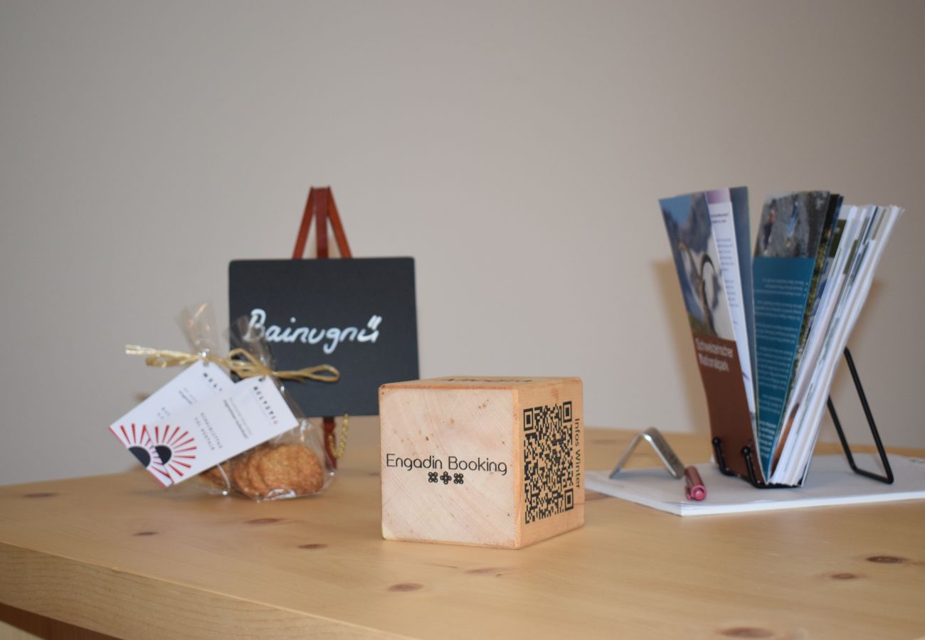 Ferienwohnung in Müstair - Chasa Helvetia ÜN: Neu gebaute 3,5 Zimmer Ferienwohnung mit exklusivem Hotelservice