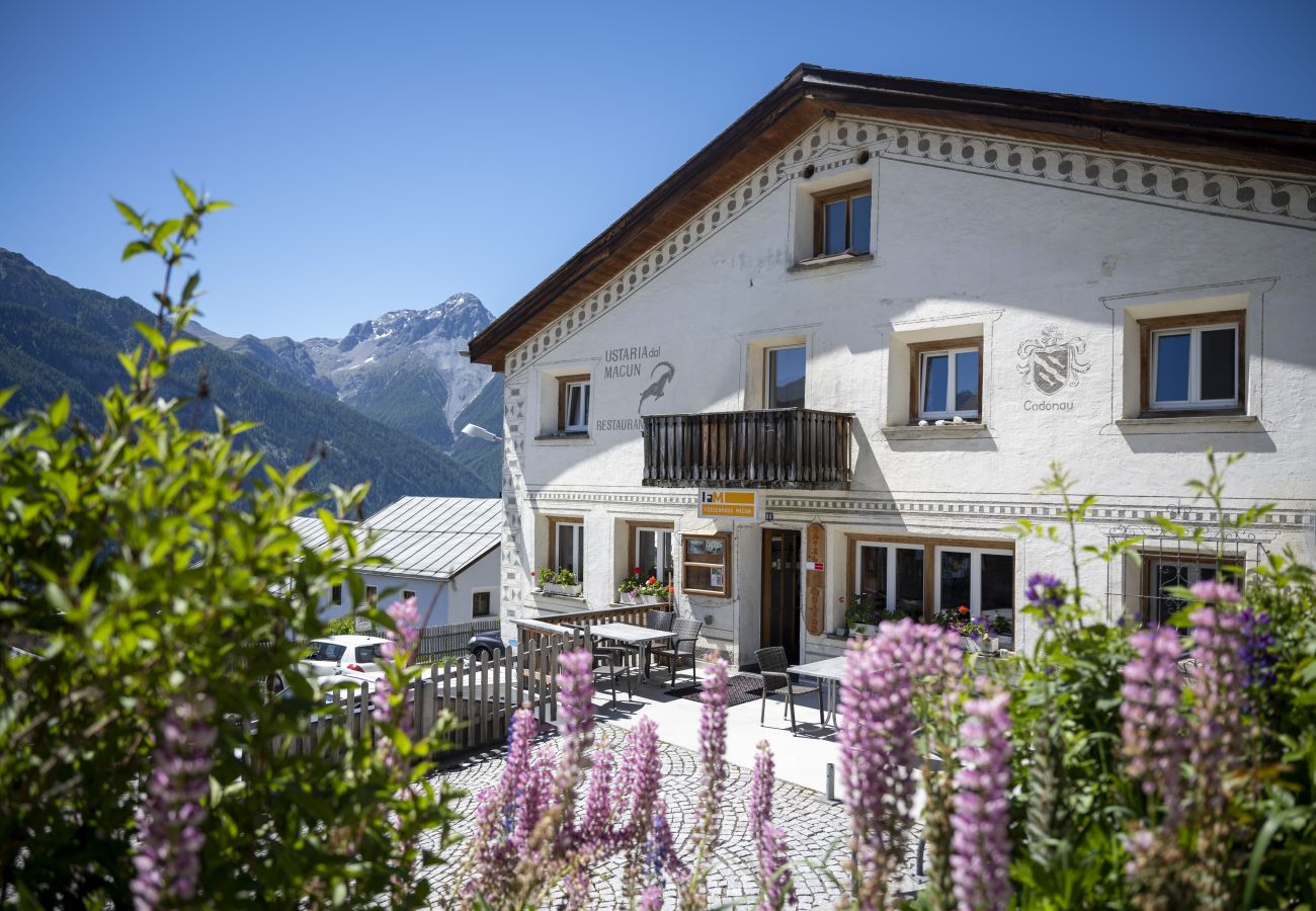 Ferienhaus in Tschlin - Chasa Macun – Grosszügiges Ferienhaus mit professioneller Küche im Bergdorf Tschlin