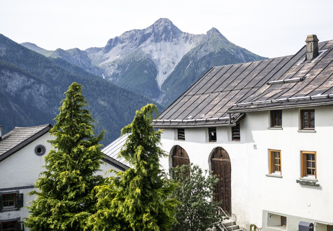 Ferienhaus in Tschlin - Chasa Macun – Grosszügiges Ferienhaus mit professioneller Küche im Bergdorf Tschlin