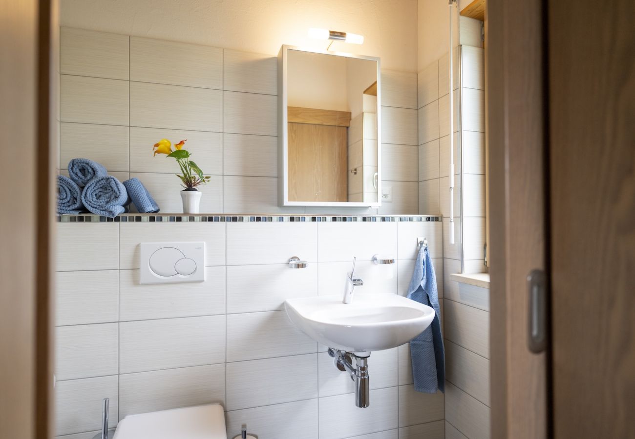 Ferienwohnung in Scuol - Stilvolle Ferienwohnung mit Bergblick im Herzen von Scuol