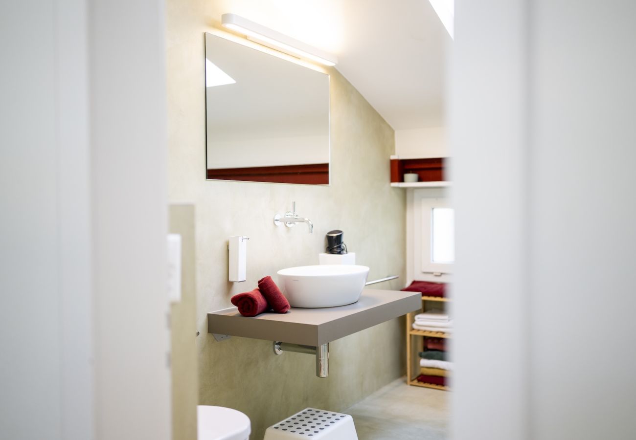 Ferienwohnung in Scuol - Chasa Val 739 - Grosszügiges Ferienhaus mit Gartensauna und Hot Tub in Scuol