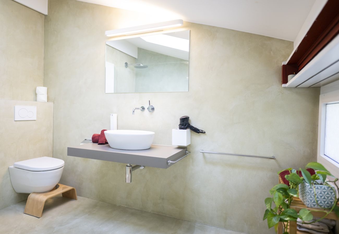 Ferienwohnung in Scuol - Chasa Val 739 - Grosszügiges Ferienhaus mit Gartensauna und Hot Tub in Scuol