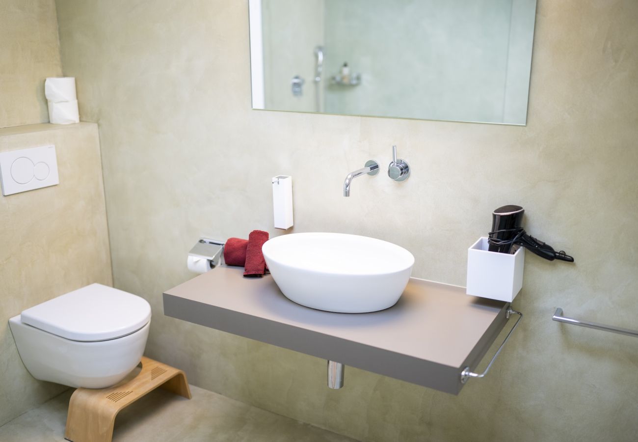 Ferienwohnung in Scuol - Chasa Val 739 - Grosszügiges Ferienhaus mit Gartensauna und Hot Tub in Scuol