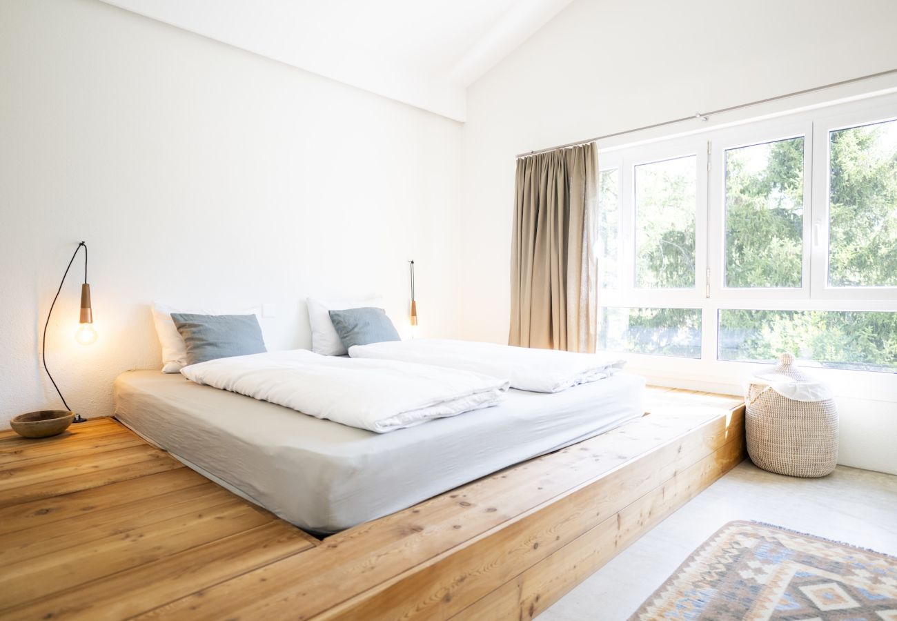 Ferienwohnung in Scuol - Chasa Val 739 - Grosszügiges Ferienhaus mit Gartensauna und Hot Tub in Scuol