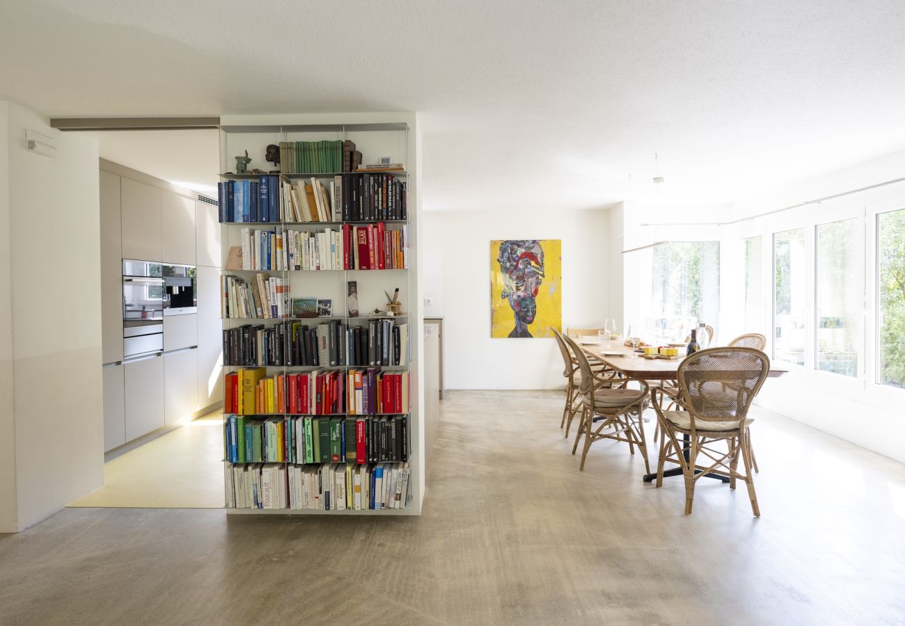 Ferienwohnung in Scuol - Chasa Val 739 - Grosszügiges Ferienhaus mit Gartensauna und Hot Tub in Scuol