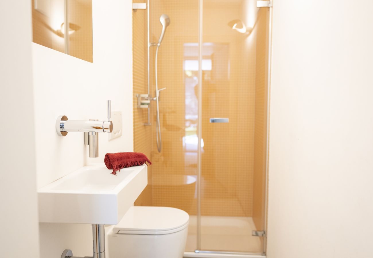 Ferienwohnung in Scuol - Chasa Val 739 - Grosszügiges Ferienhaus mit Gartensauna und Hot Tub in Scuol